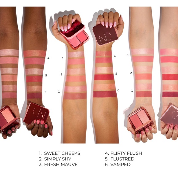 Natasha Danona HY-BLUSH CLOUDY CREAM CHEEK DUO Fresh Mauve - Picture 6 of 16